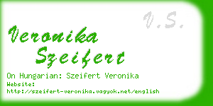 veronika szeifert business card